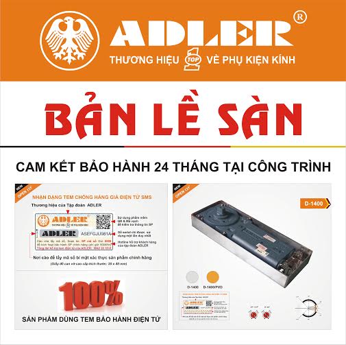 tem bao hành adler